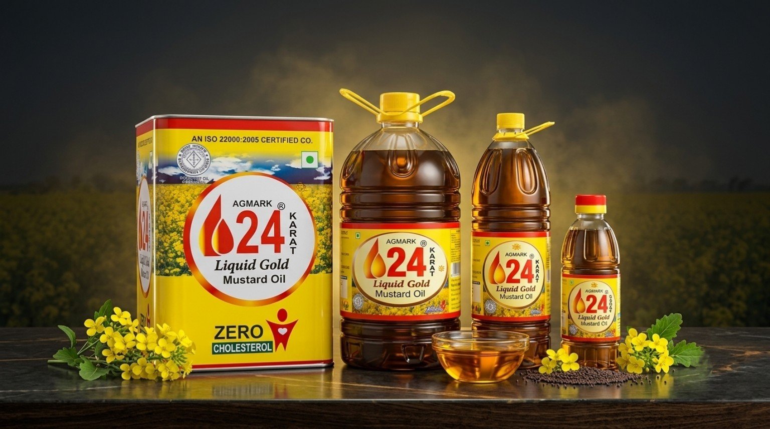 24 Karat Liquid Gold product range